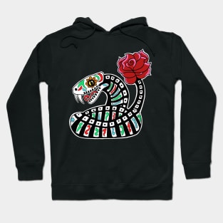 Dia De Los Muertos Snake Hoodie